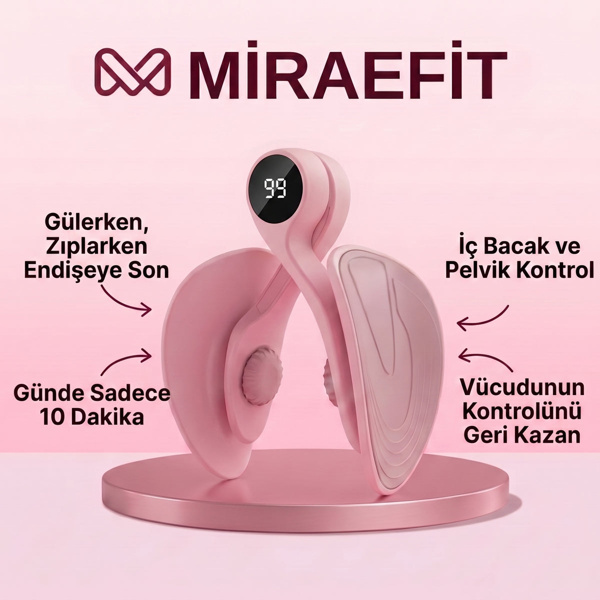 Pelvion™ Çok Fonksiyonlu Dirençli Egzersiz Aleti