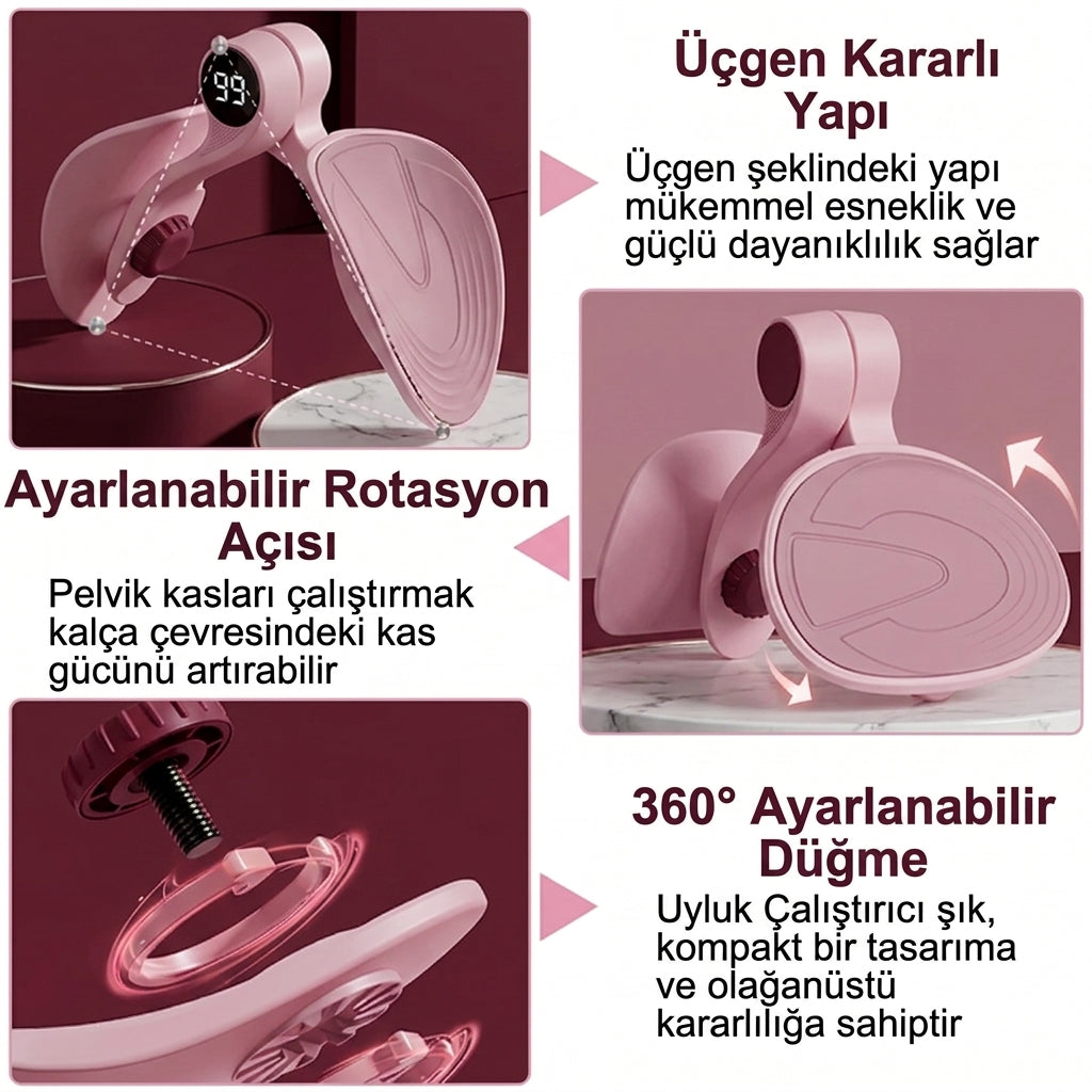 Pelvion™ Çok Fonksiyonlu Dirençli Egzersiz Aleti
