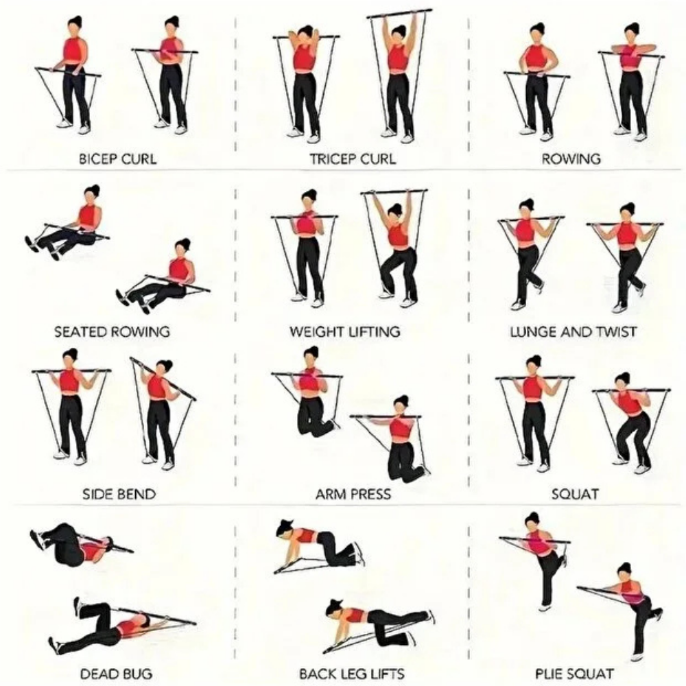 Pilates Bar Egzersiz Çubuğu