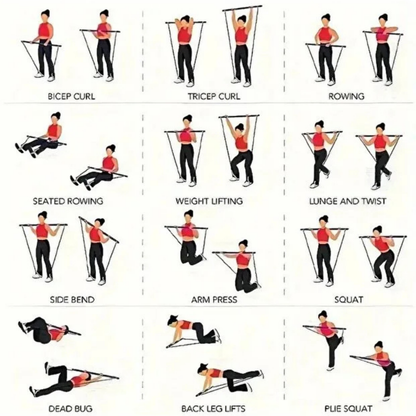 Pilates Bar Egzersiz Çubuğu